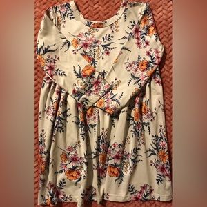 Floral toddler dress
